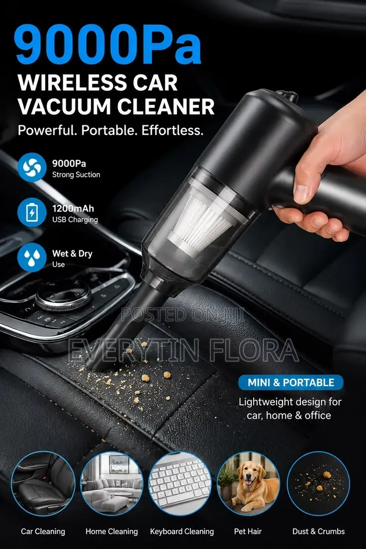Multipurpose Potable Vacuum Cleaner