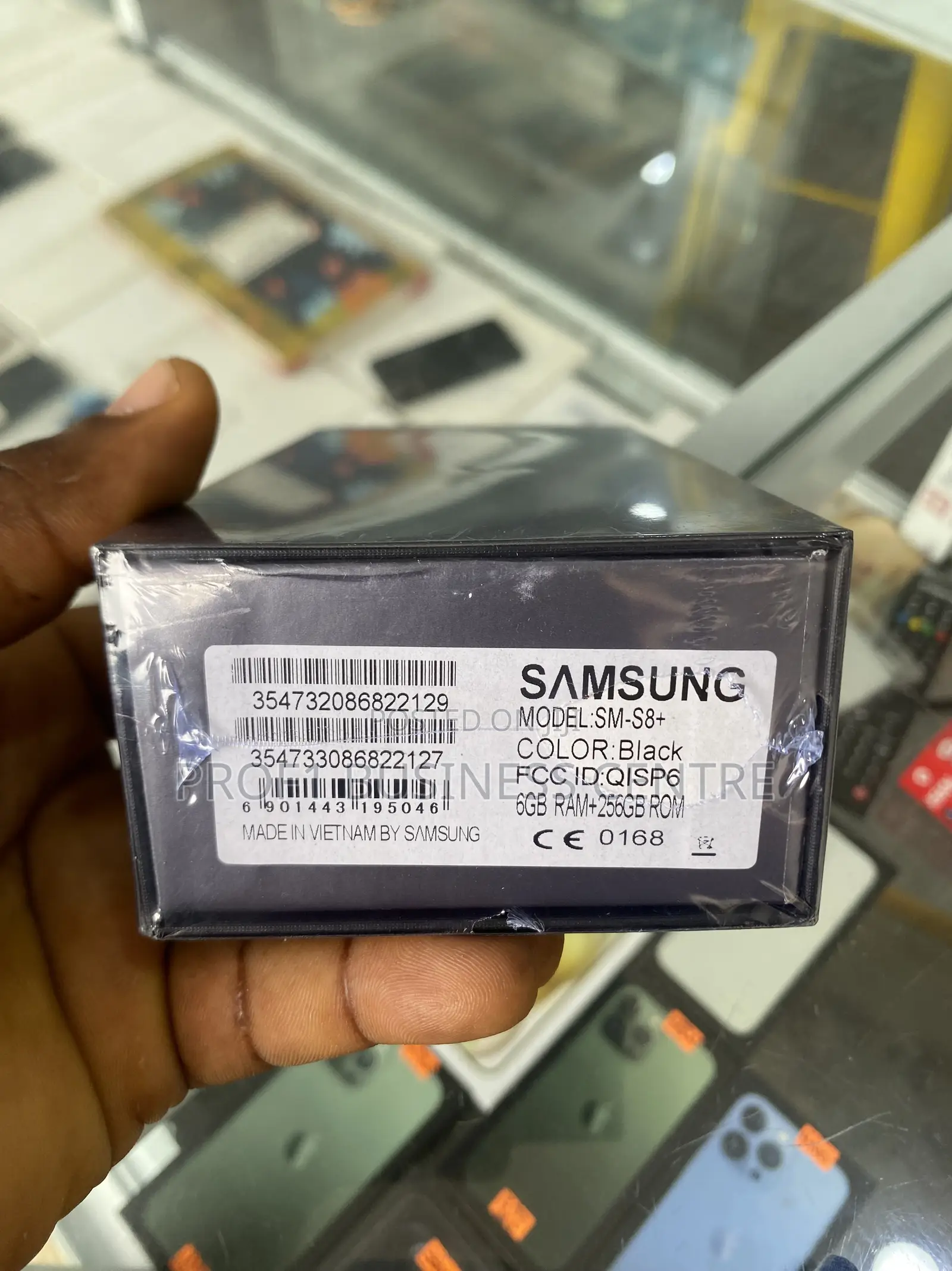 New Samsung Galaxy S8 Plus 128 GB Black