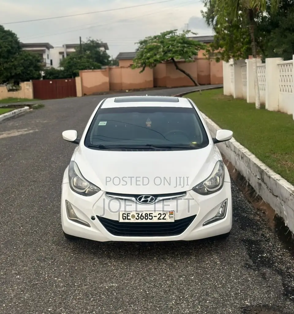 Hyundai Elantra 2014 White