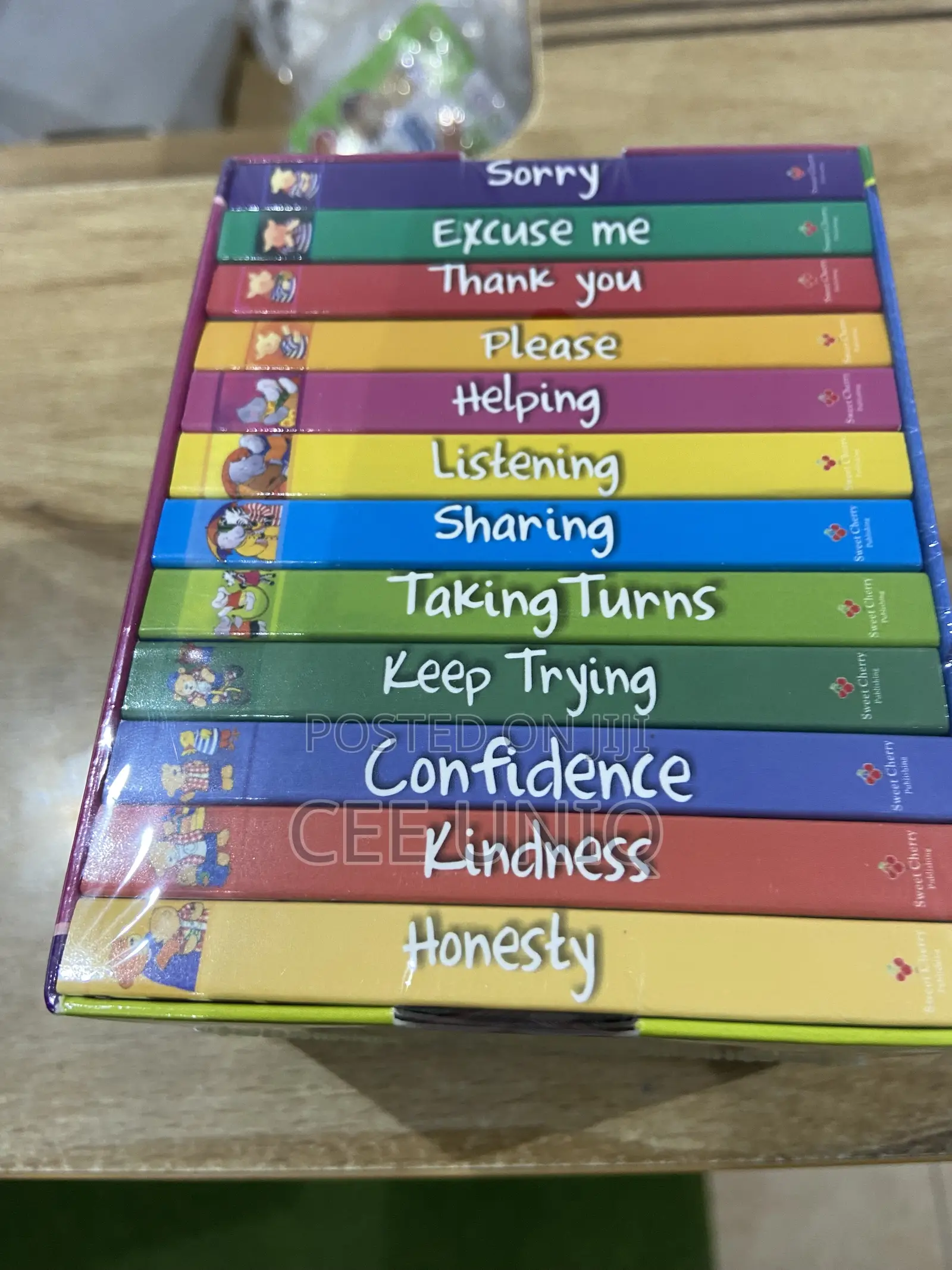 12 Volumes Set a Case of Good Manners Picture Coloring Learning Books