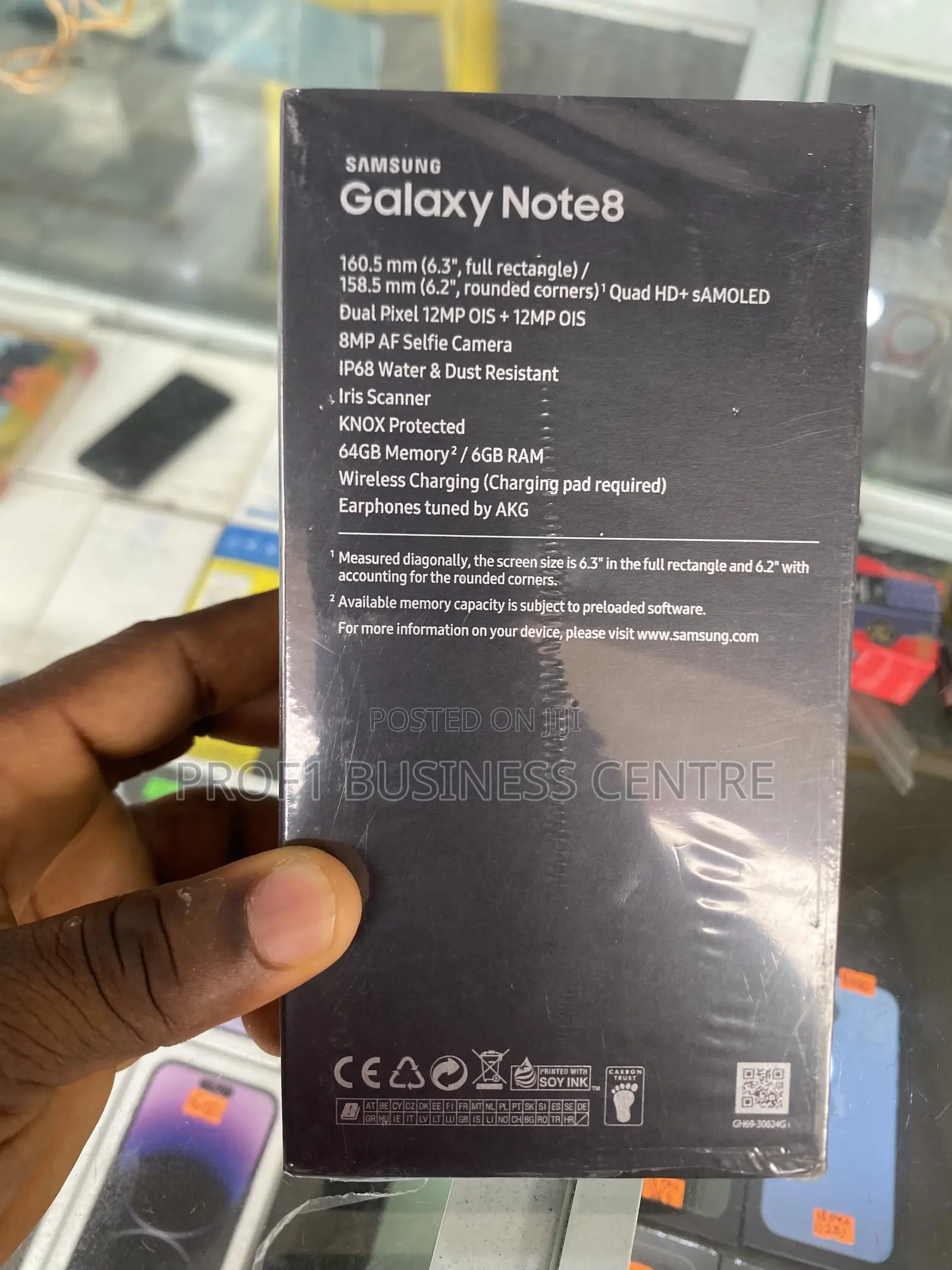 New Samsung Galaxy Note 8 256 GB Blue