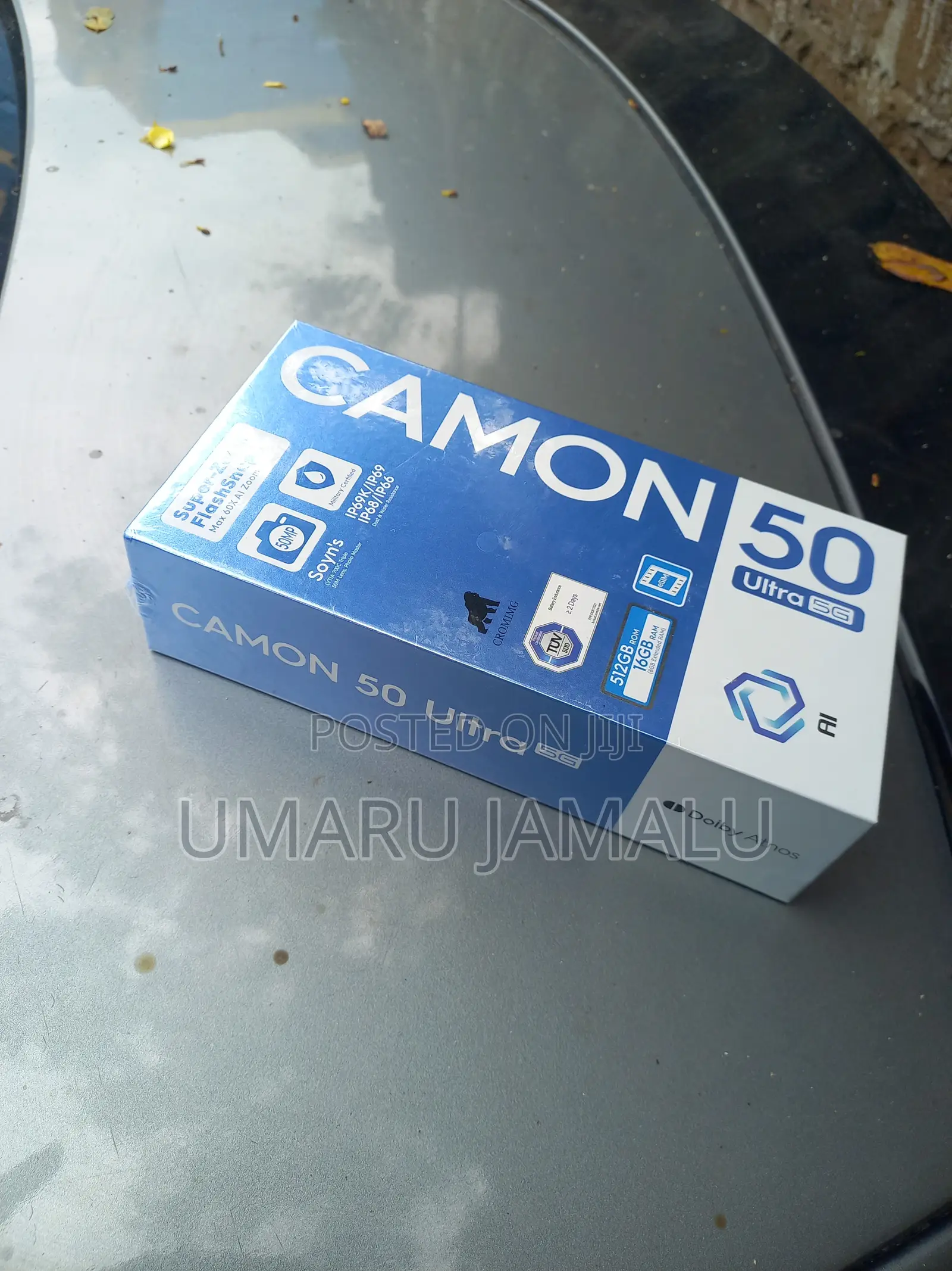 New Tecno Camon 50 Ultra 512 GB Black