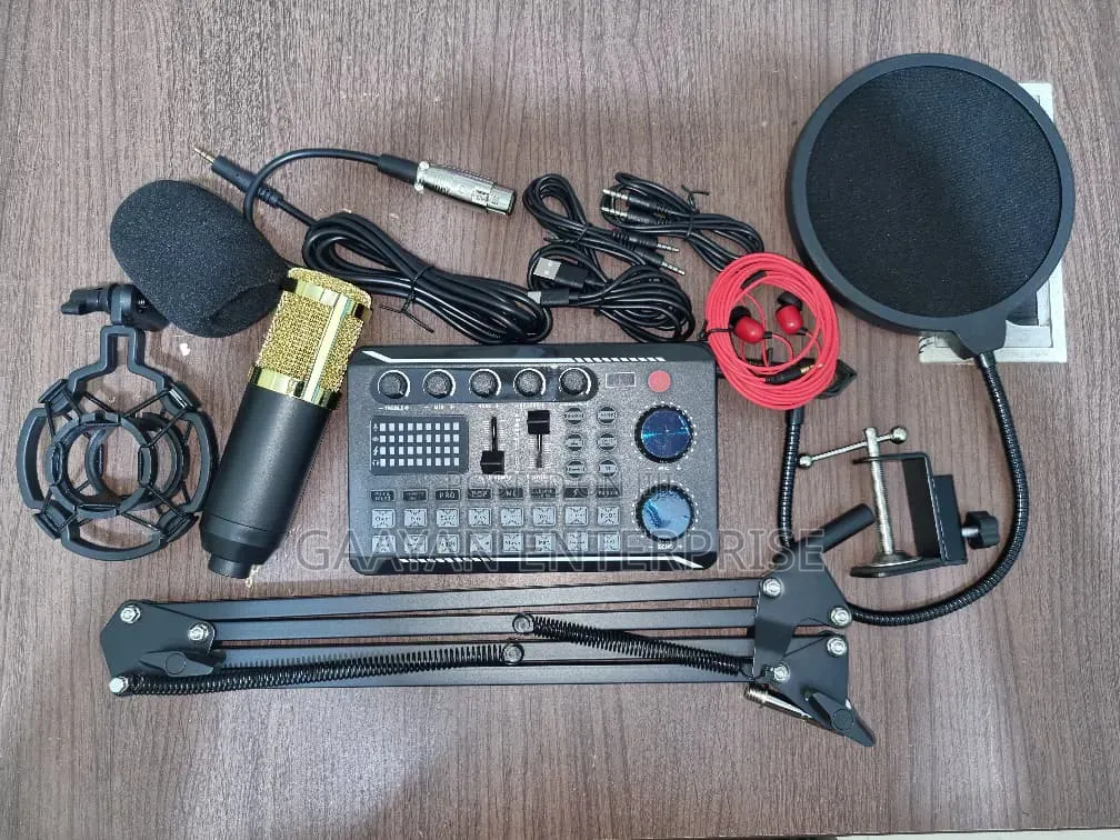 Professional Sound Card Set for Studio Setup