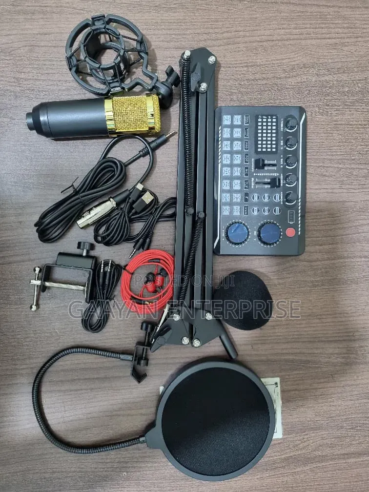 Professional Sound Card Set for Studio Setup