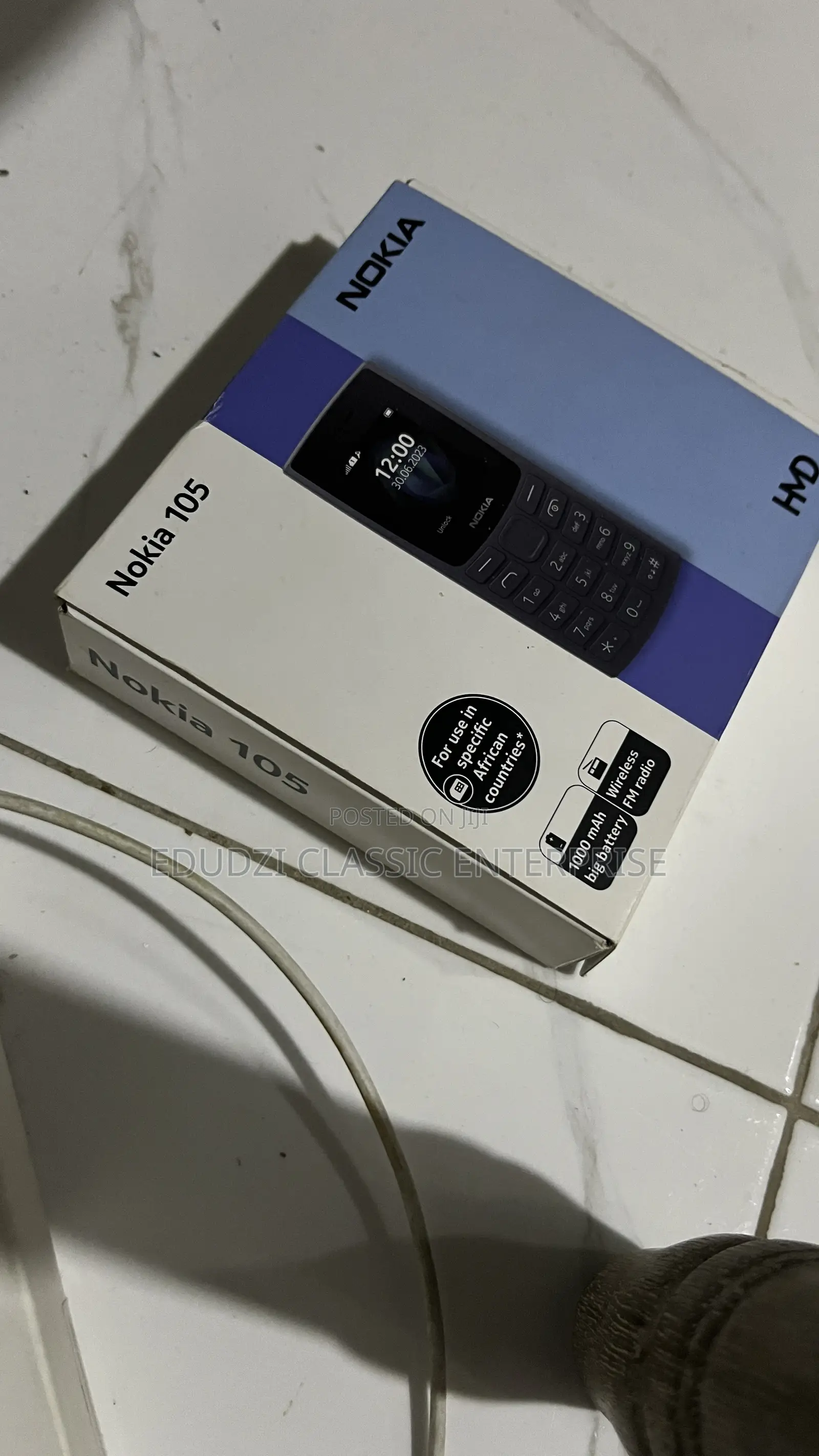 New Nokia 105 Black