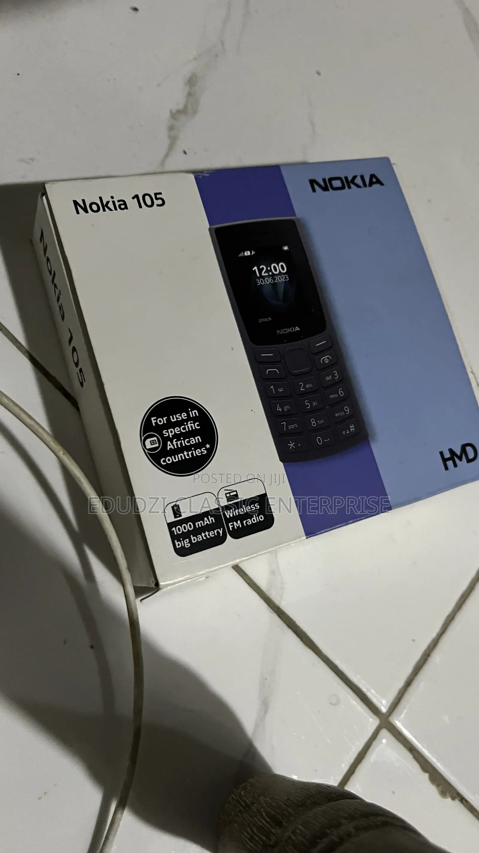 New Nokia 105 Black