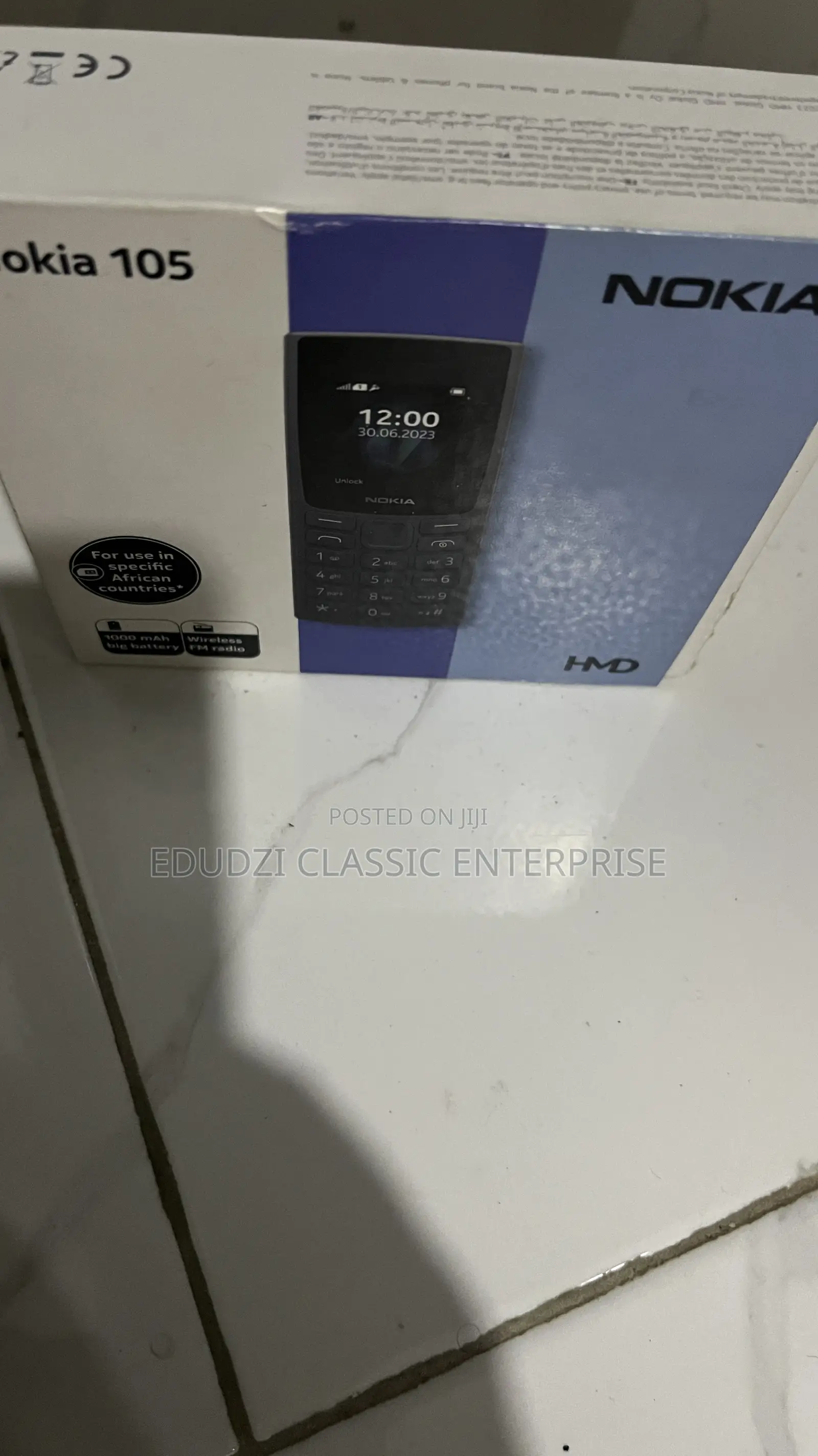 New Nokia 105 Blue