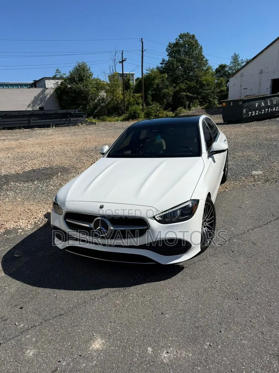 Mercedes-Benz C300 2022 White