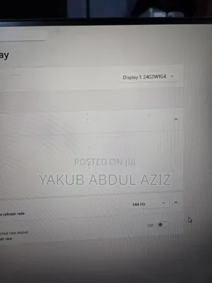 24 Inches Gaming Monitor Ips 1080p 144hz