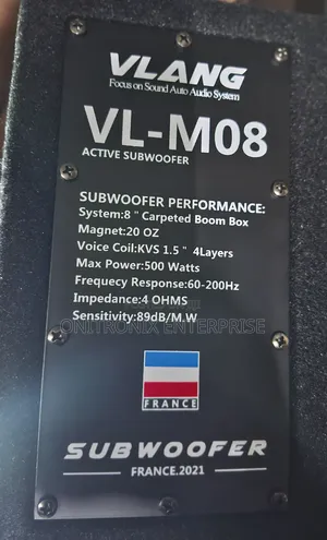 Vlang Car Subwoofer