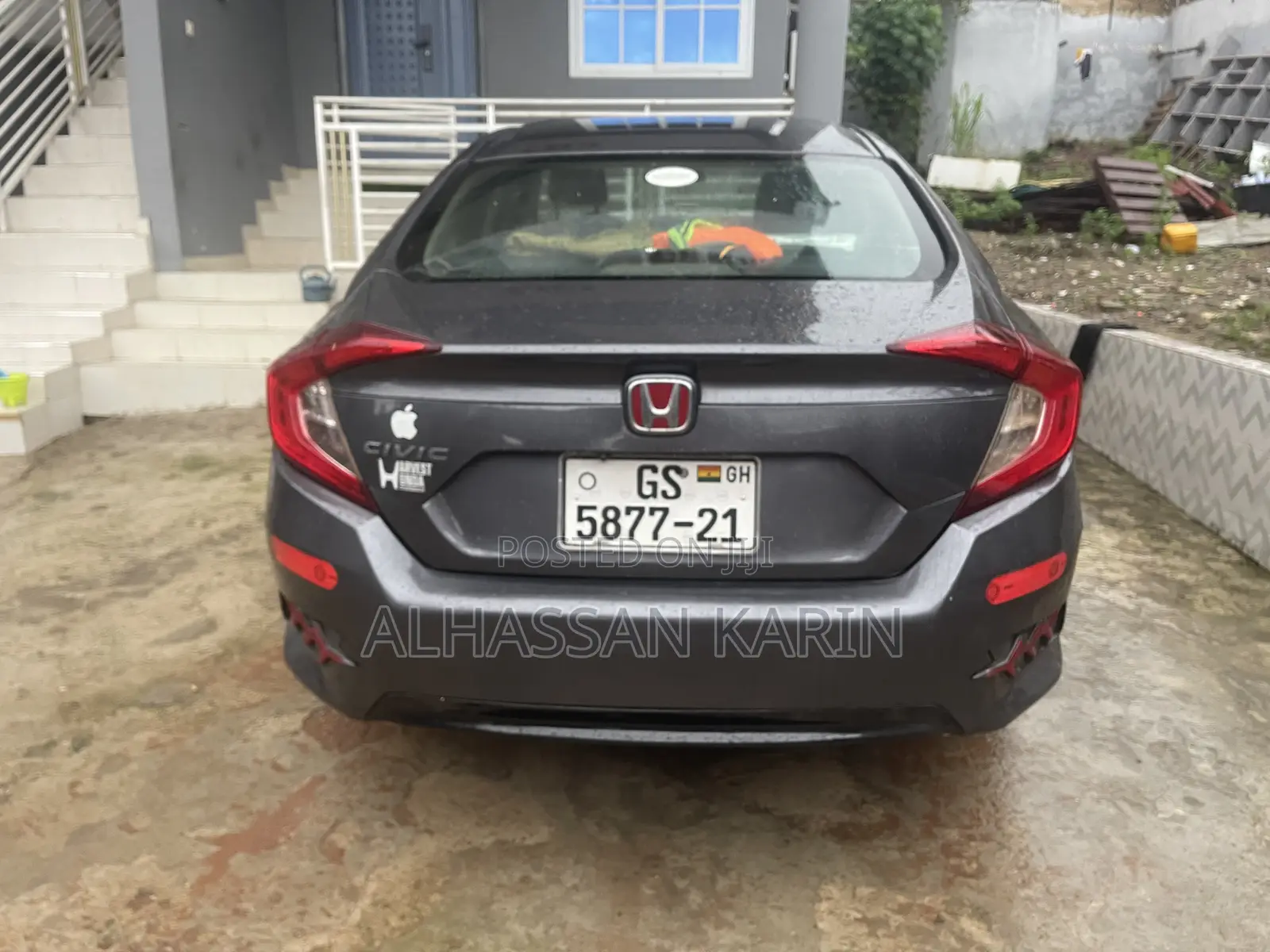 Honda Civic LX 2dr Coupe (2.0L 4cyl) 2016 Gray