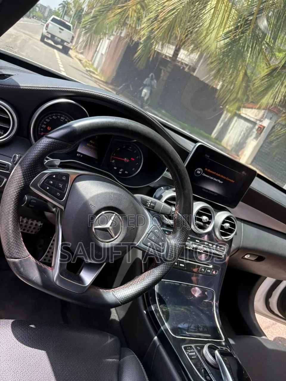 Mercedes-Benz C300 Sport 4Matic Sedan AWD (2.0L 4cyll 7A) 2016 White