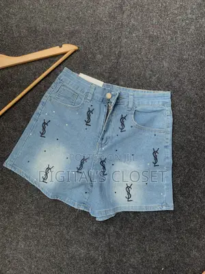 High Quality Stock Ladies Short Jeans