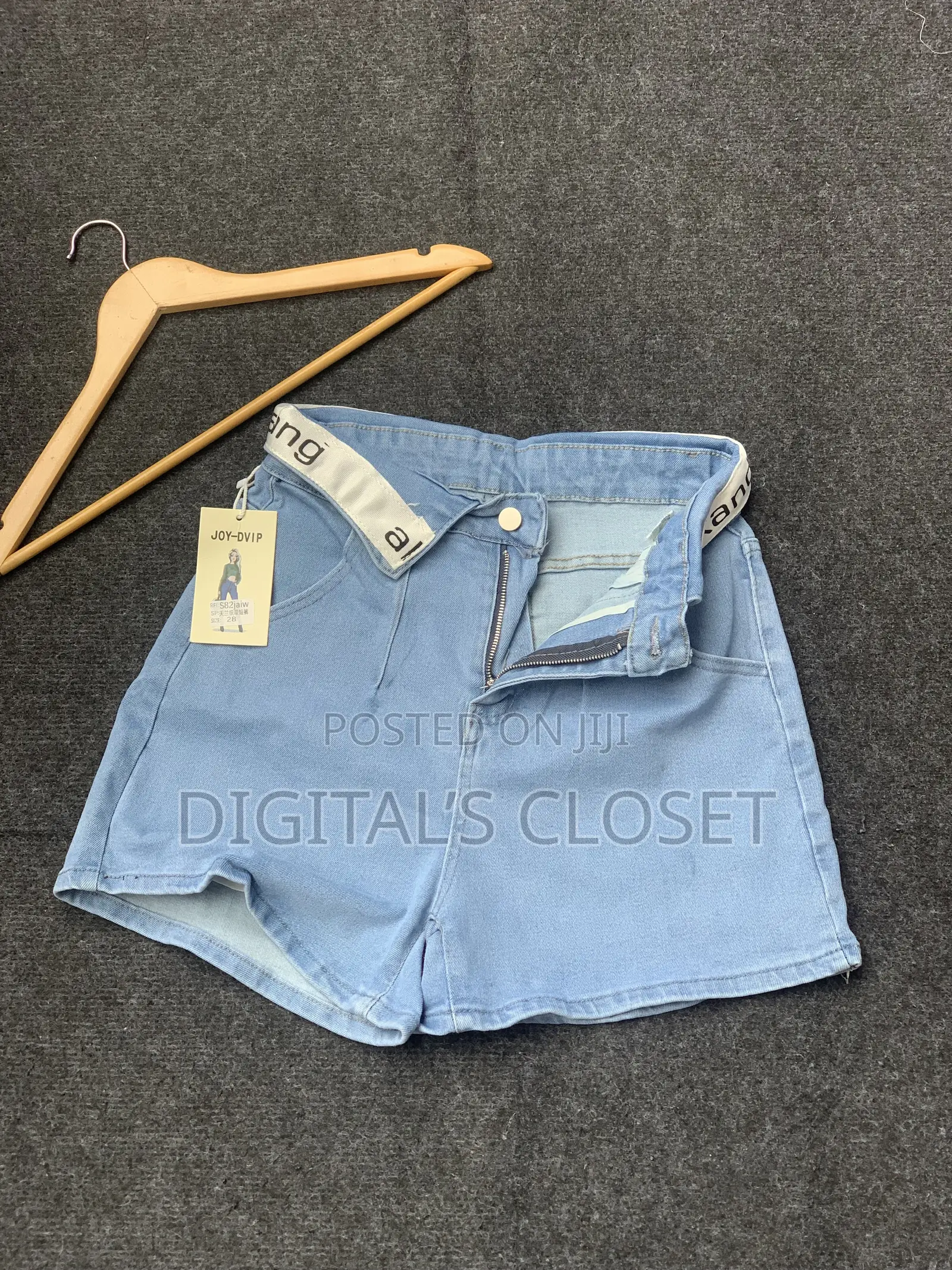 High Quality Stock Ladies Short Jeans