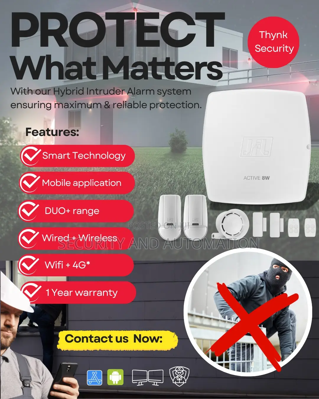Smart Intruder Alarm System