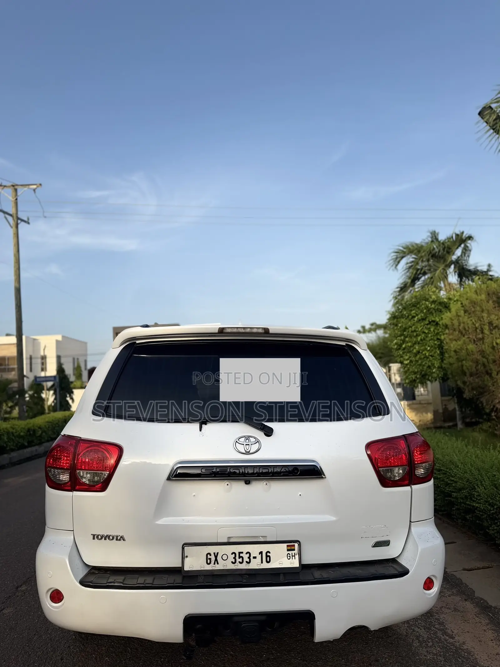 Toyota Sequoia 2014 White
