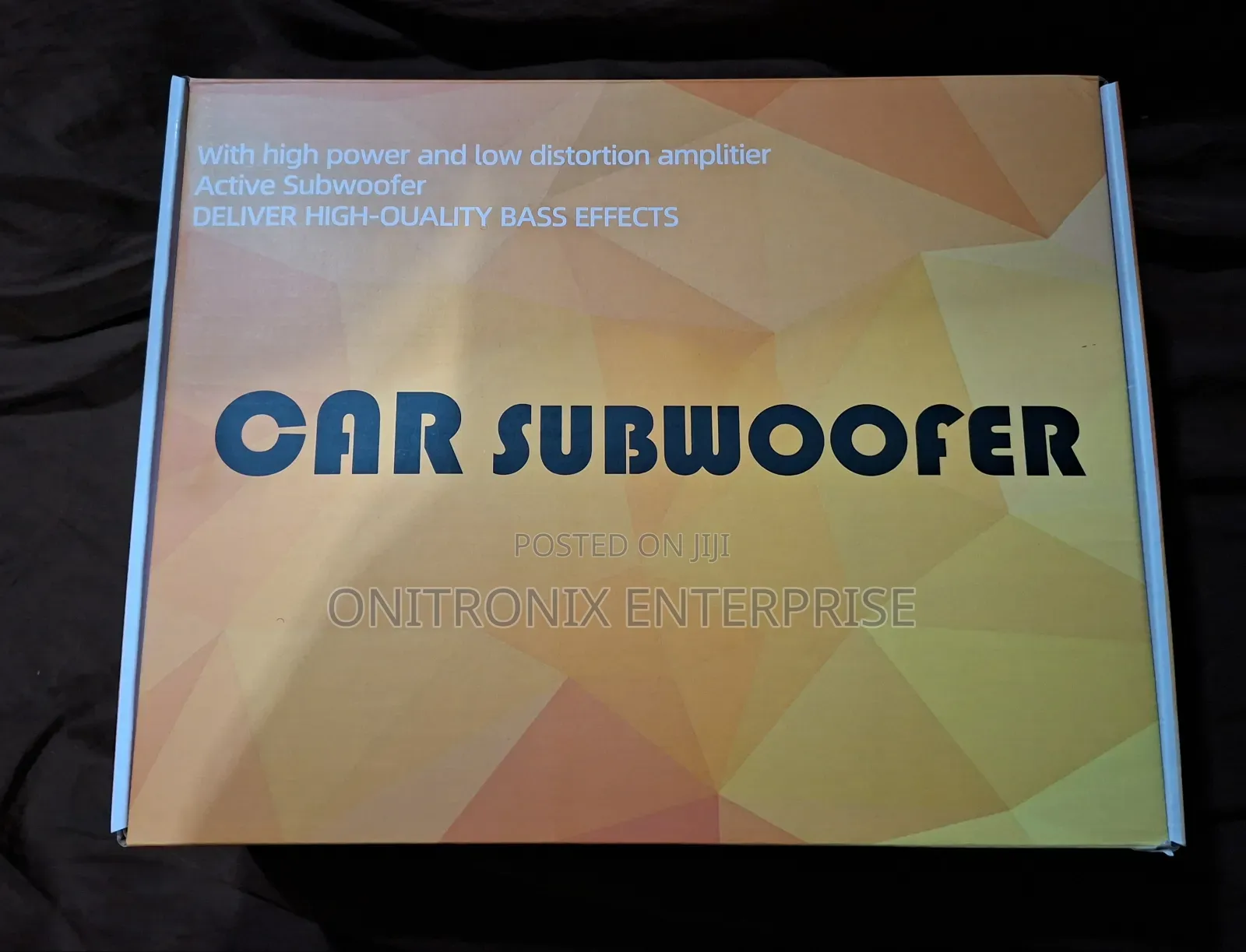 Vlang Undersseat Carsubwoofer