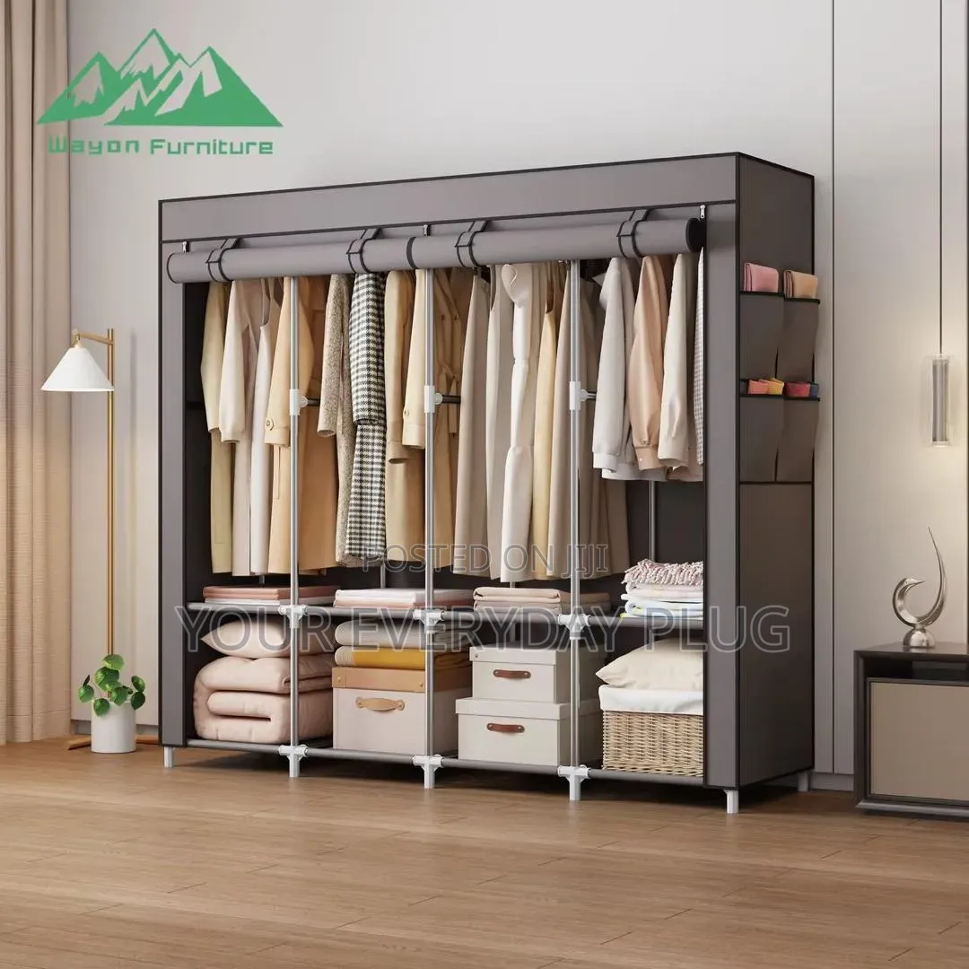 4 in 1 Metal Wardrobe