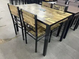 4 Chairs Dining Set