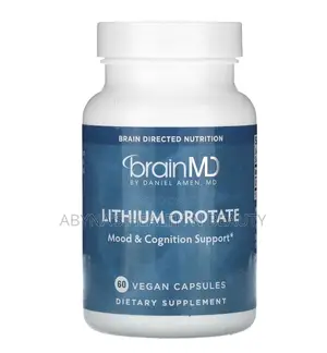 Brainmd Lithium Orotate Mood Cognition Support