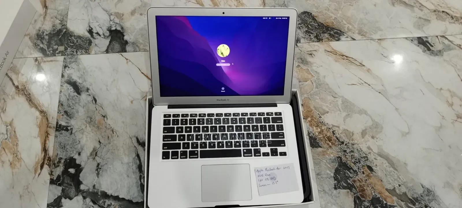 Laptop Apple MacBook Air 2GB Intel Core i5 SSHD (Hybrid) 320GB