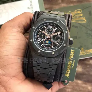 Audemars Piguet Perpetual Calendar Open Worked Automatic Mens Watch