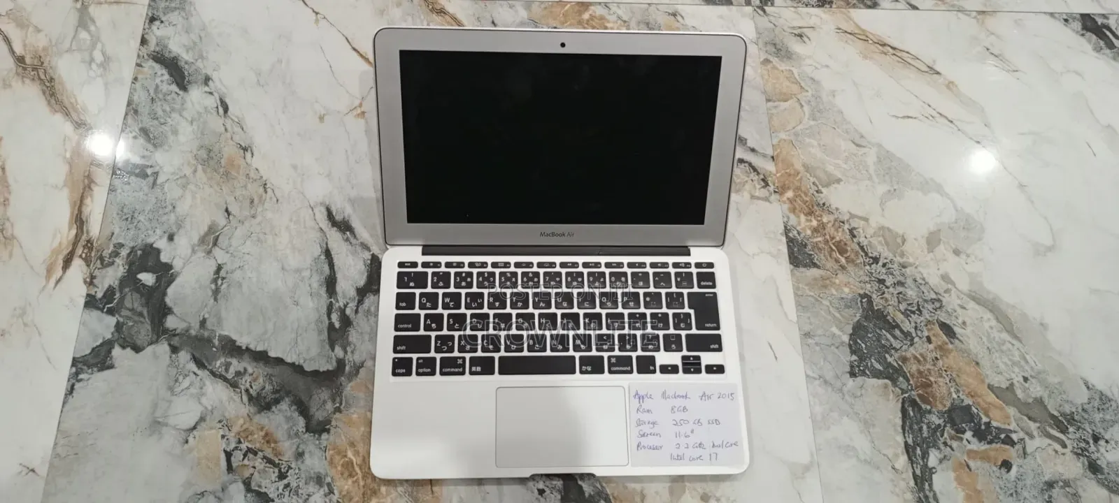 Laptop Apple MacBook Air 2GB Intel Core i5 SSHD (Hybrid) 320GB