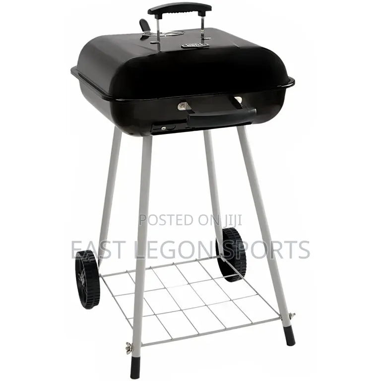 BBQ Grill 45cm Charcoal Portable Cooking Roast