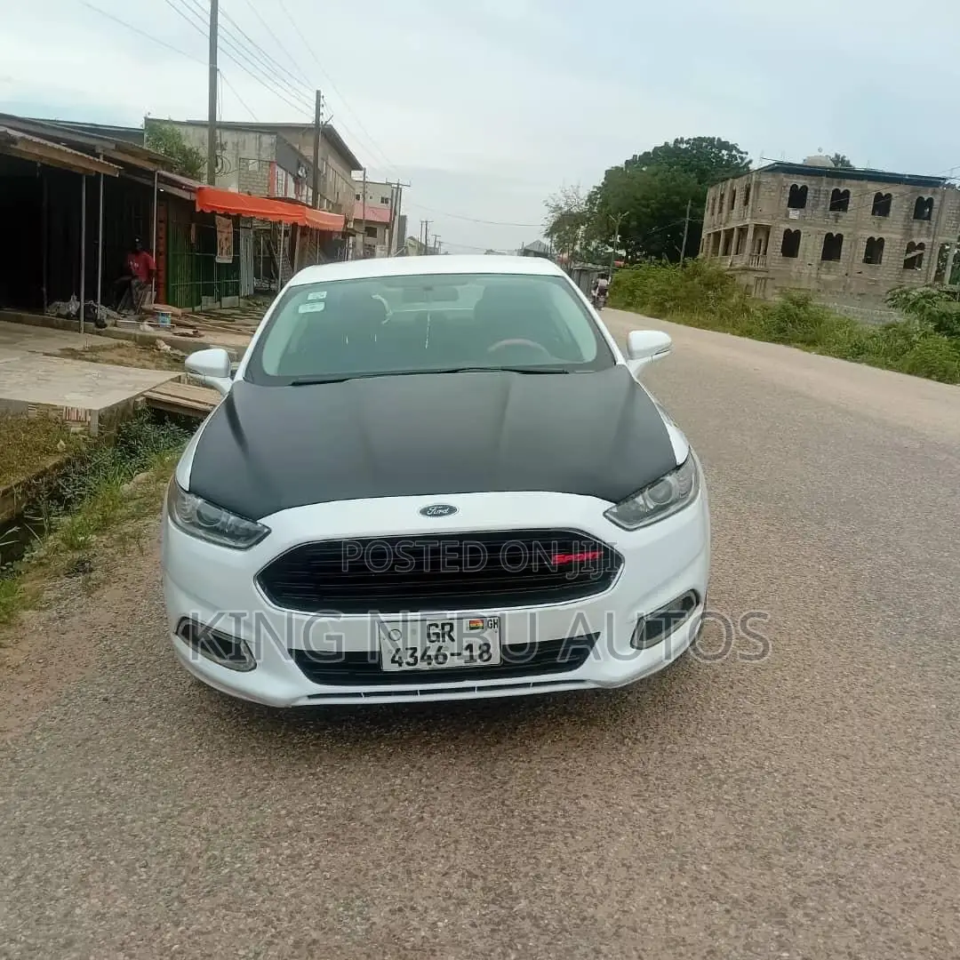 Ford Fusion S 4dr Sedan (2.5L 4cyl 6A) 2014 White