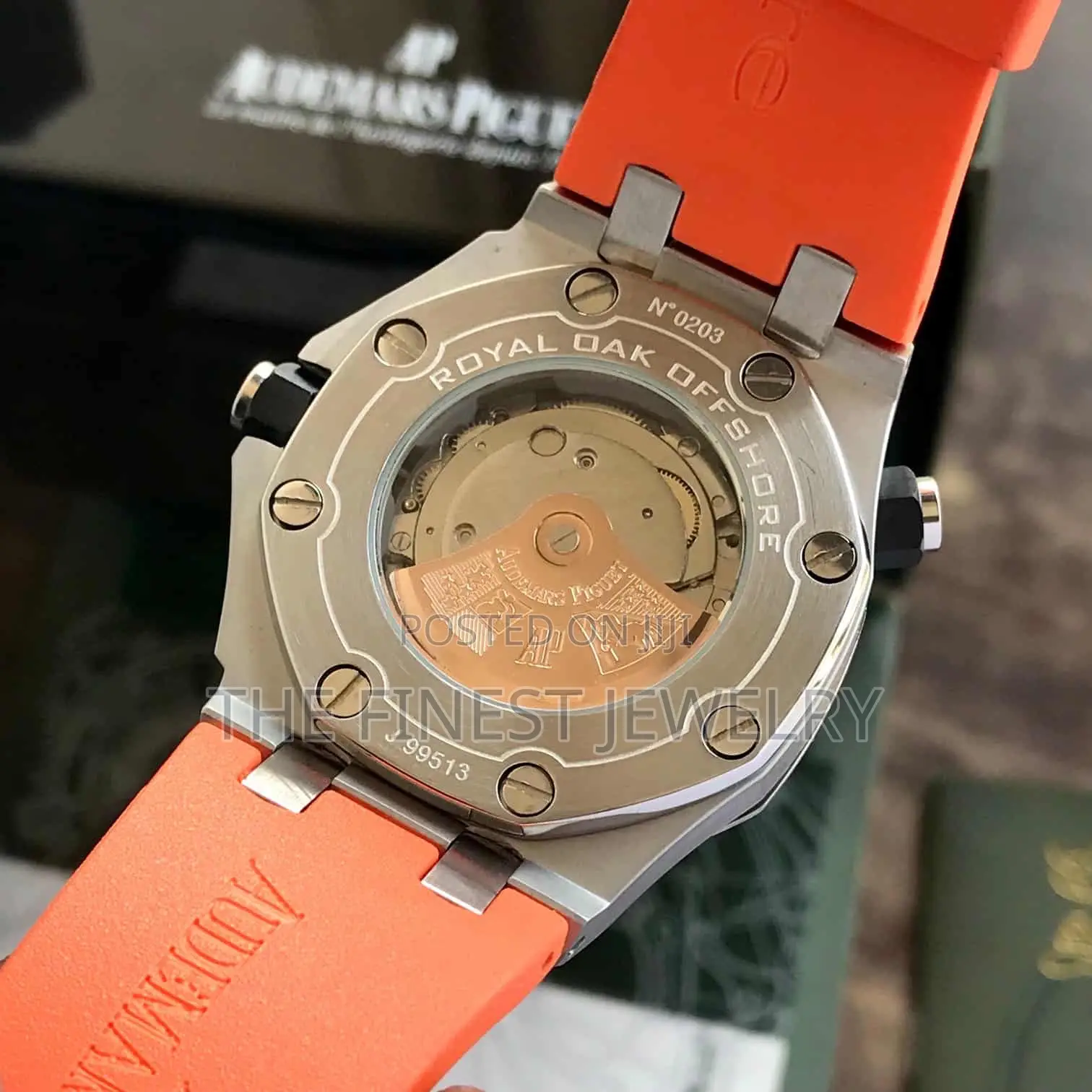 Audemars Piguet Royal Oak Offshore Stainless Steel Orange Automatic