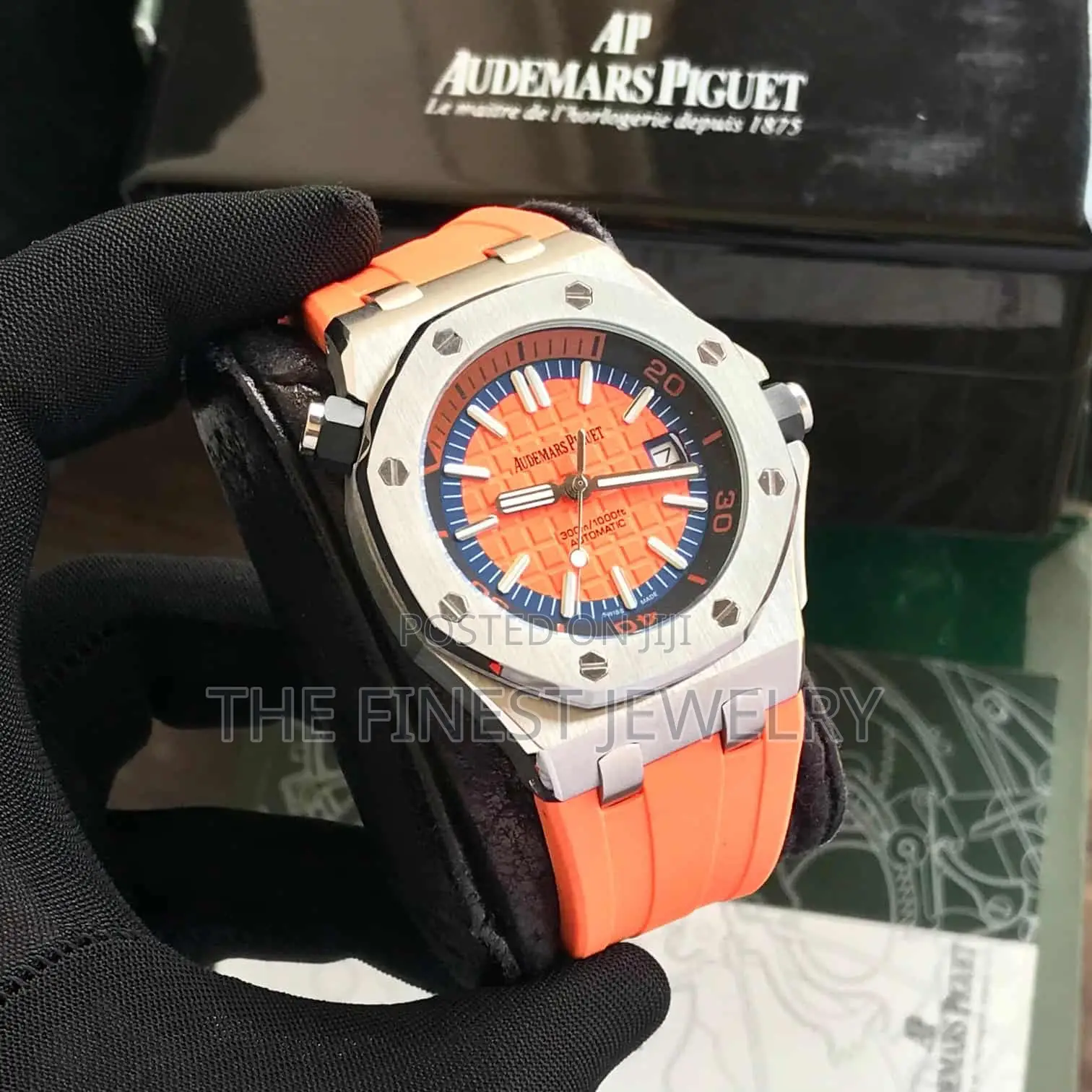 Audemars Piguet Royal Oak Offshore Stainless Steel Orange Automatic