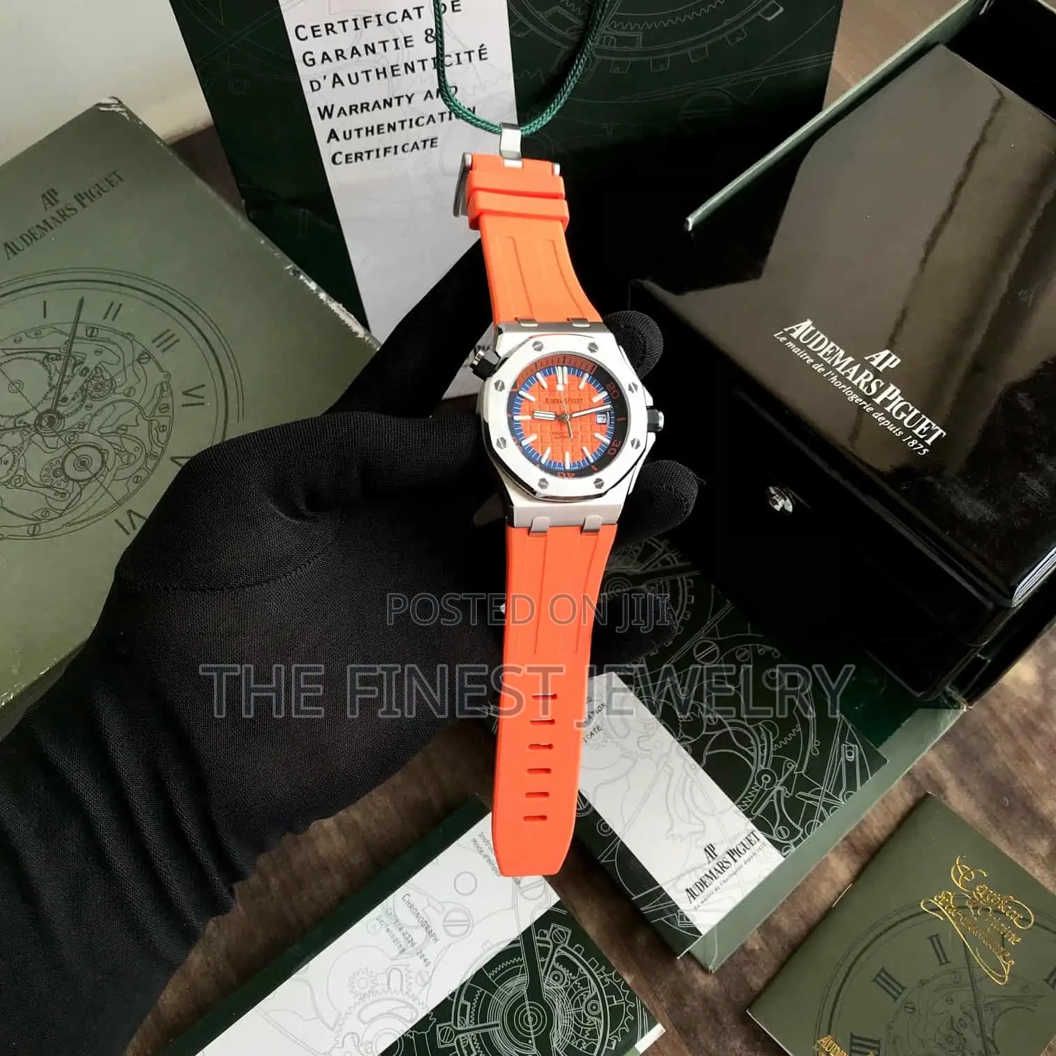 Audemars Piguet Royal Oak Offshore Stainless Steel Orange Automatic