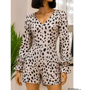 Uk Size 8 - Ladies Long Sleeve Jumpsuit