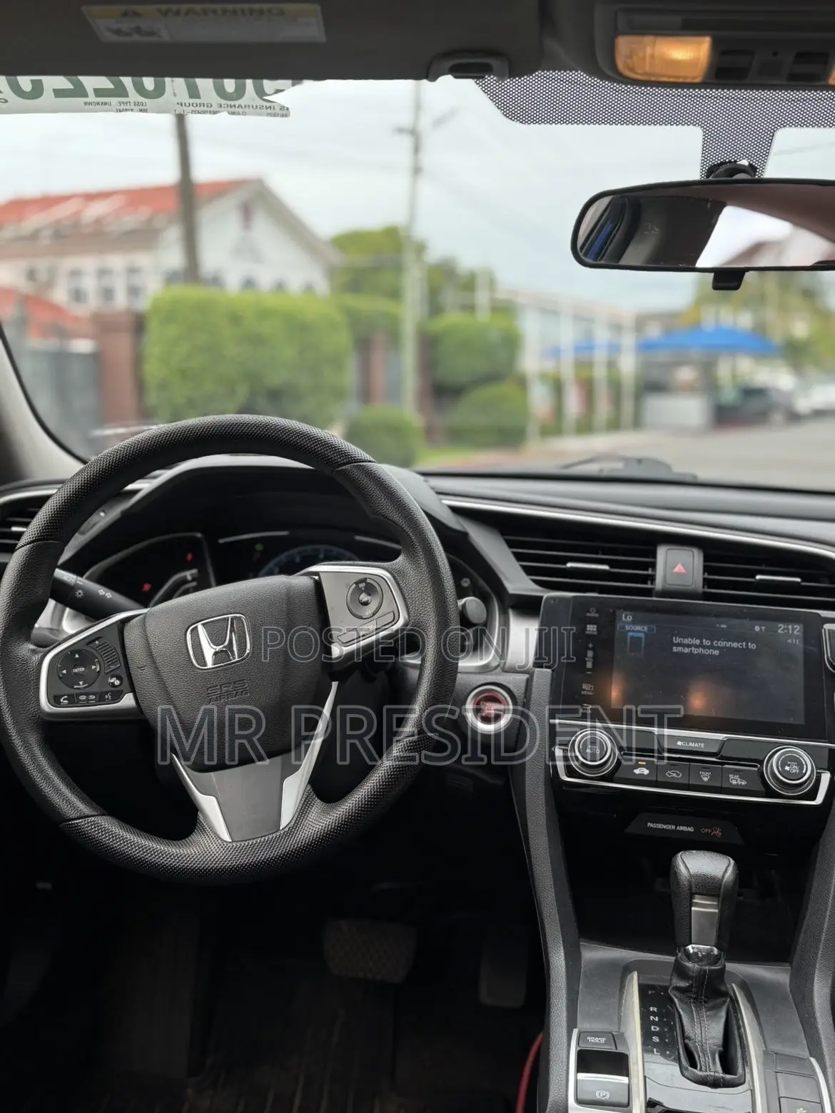 Honda Civic EX 4dr Sedan (2.0L 4cyl) 2017 Blue