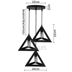 Triangle 3 in 1 Pendant Light.