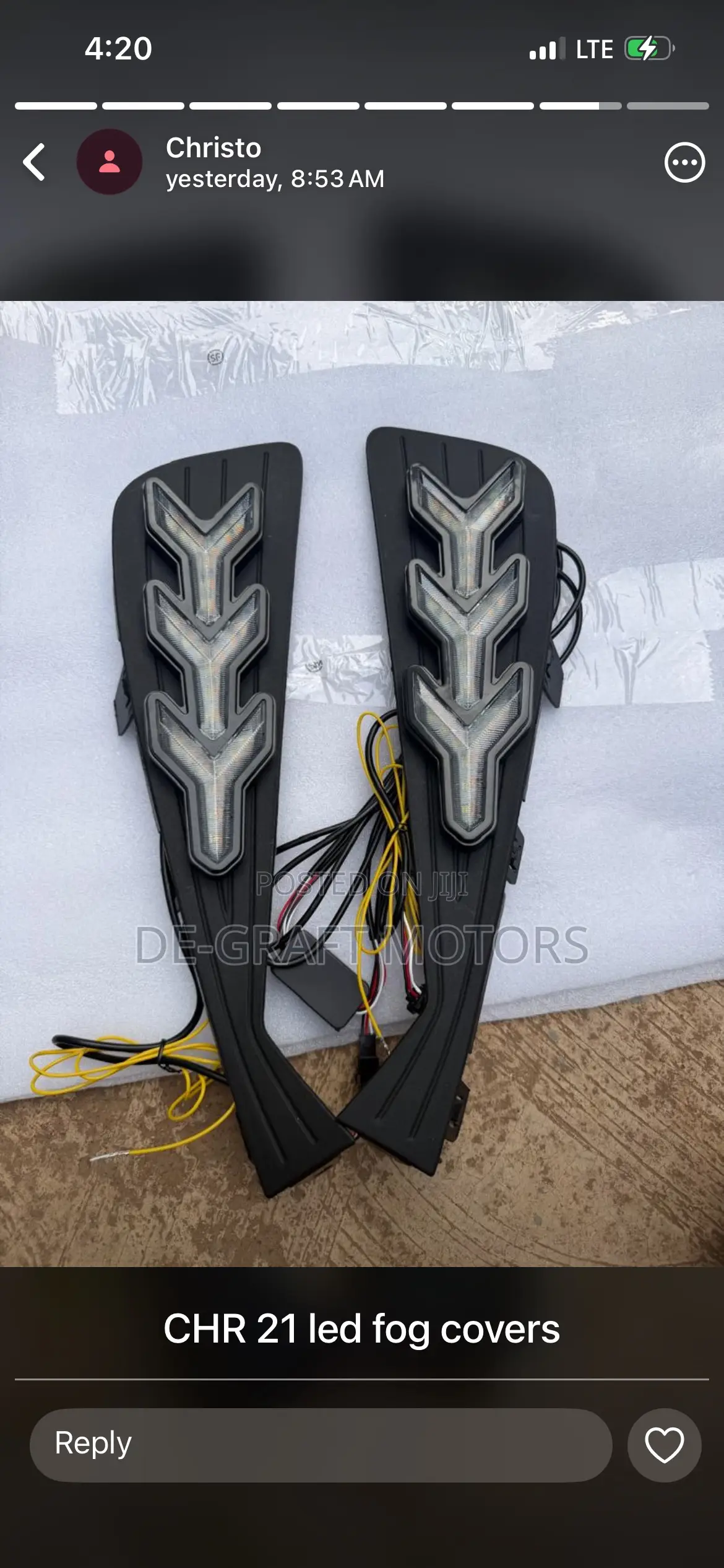 CHR 20 Foglight Cover Led