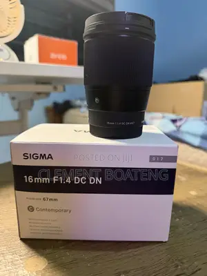 Sigma 16mm F1.4 Dc Dn Contemporary Lens - L-Mount