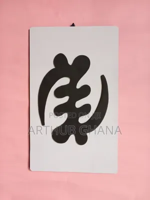 Handmade African Wall Art Decor|Adinkra Symbol Wall Art