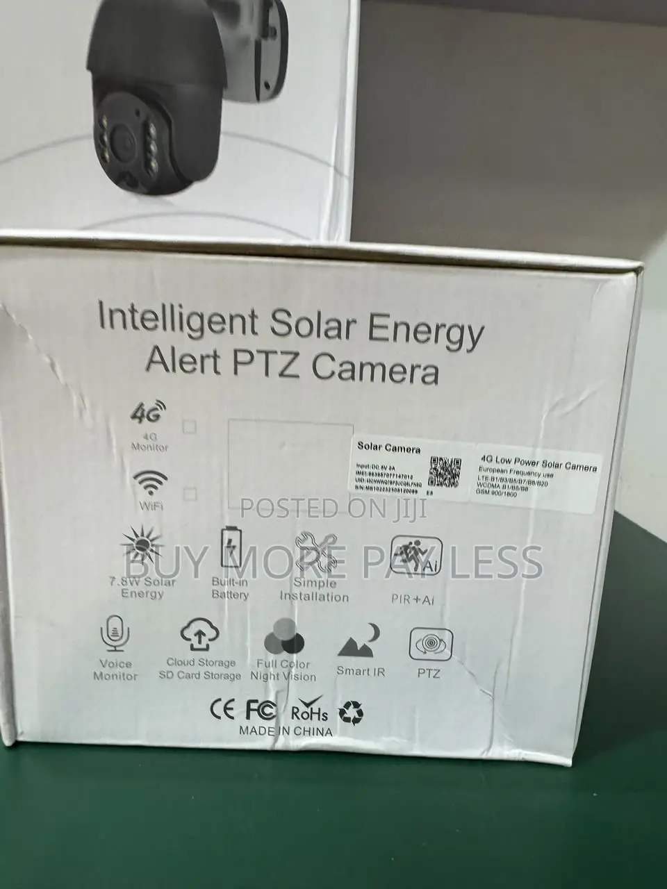 Intelligent Solar Energy PTZ Security System