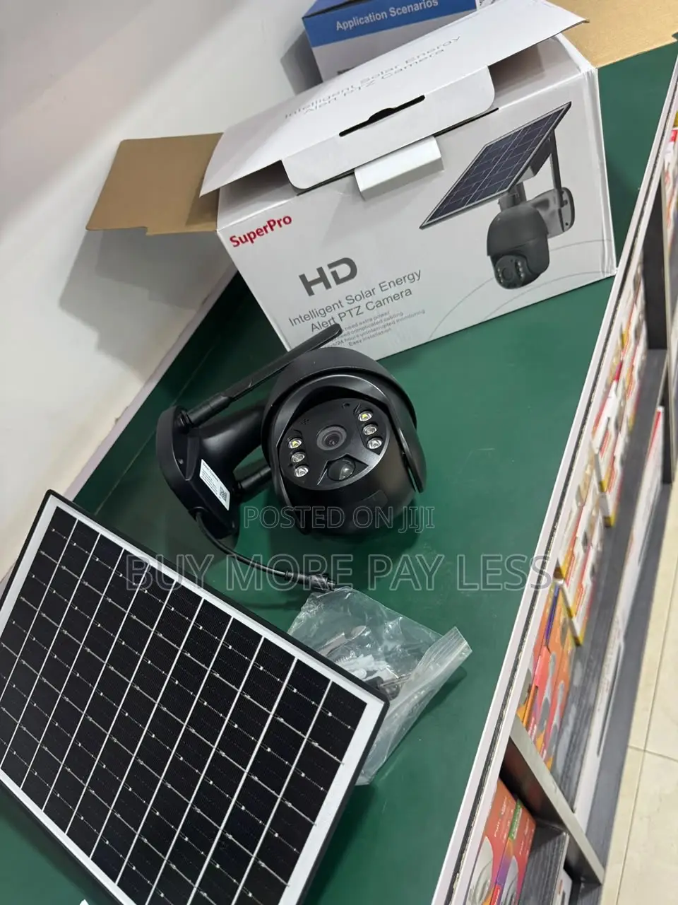 Intelligent Solar Energy PTZ Security System