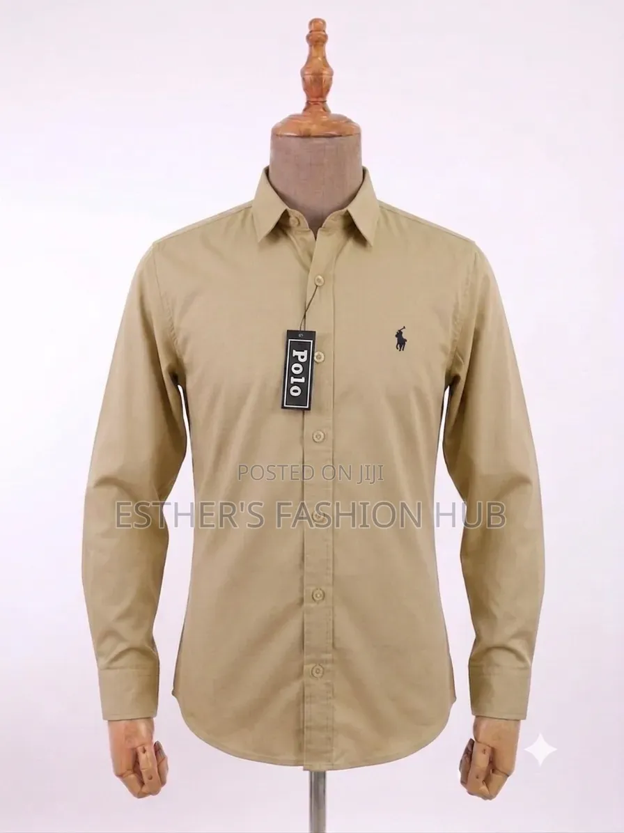 Mens Long Sleeve Shirt (Polo )