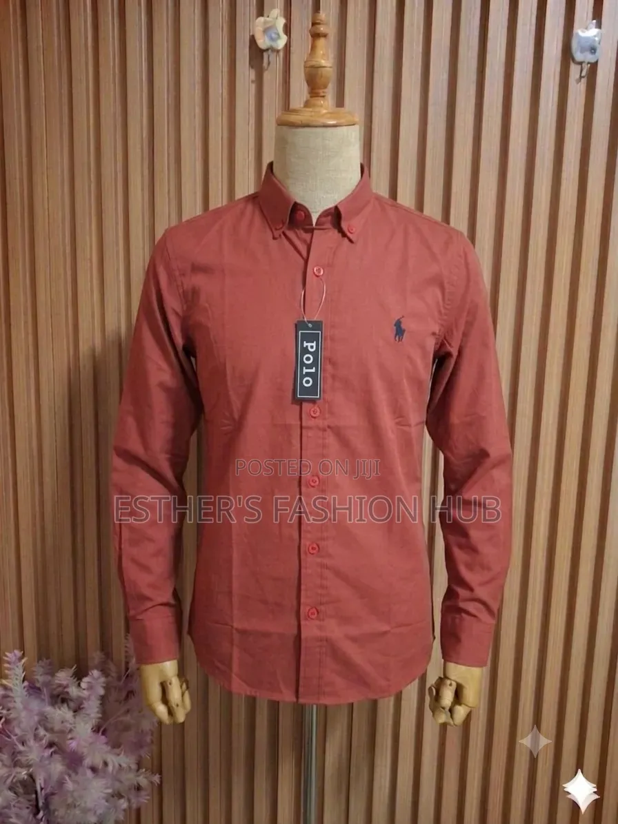 Mens Long Sleeve Shirt (Polo )