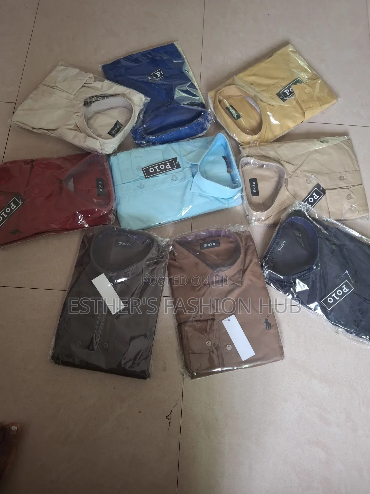 Mens Long Sleeve Shirt (Polo )