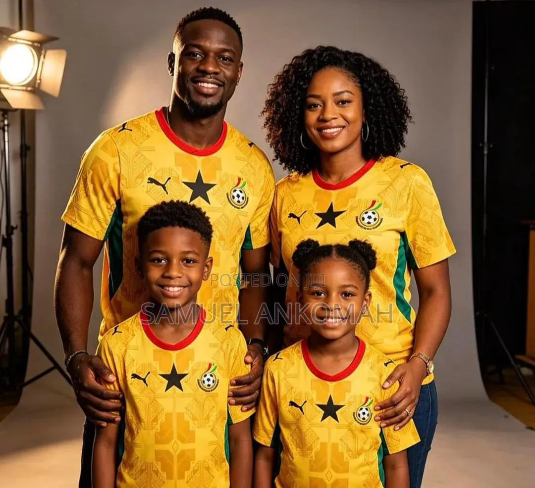 Combo Deal] Ghana Black Stars Jersey + Supporters Scarf Pack