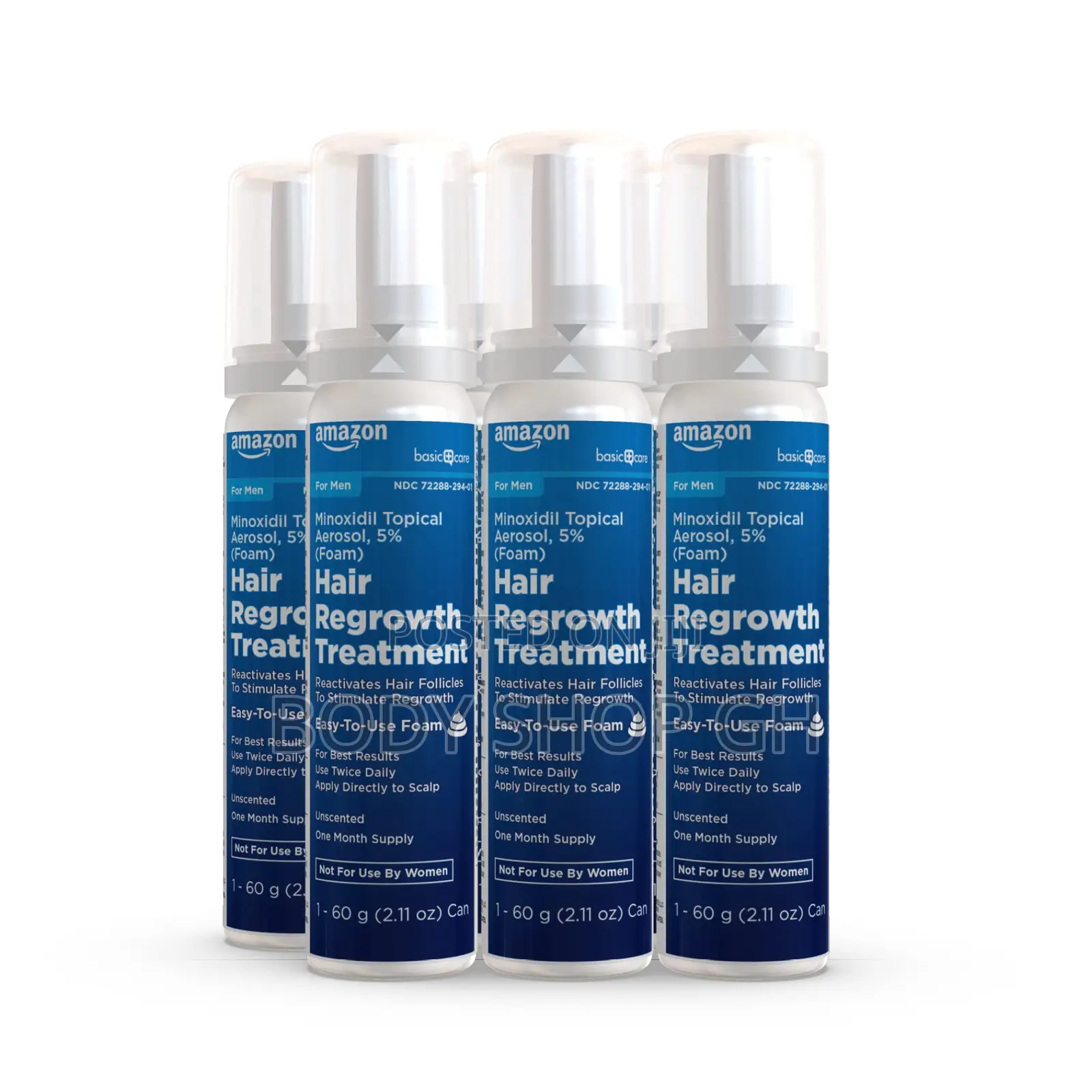 Amazon Minoxidil Foam for Men - Hair, Beard, Hairline / Kirkland Minox