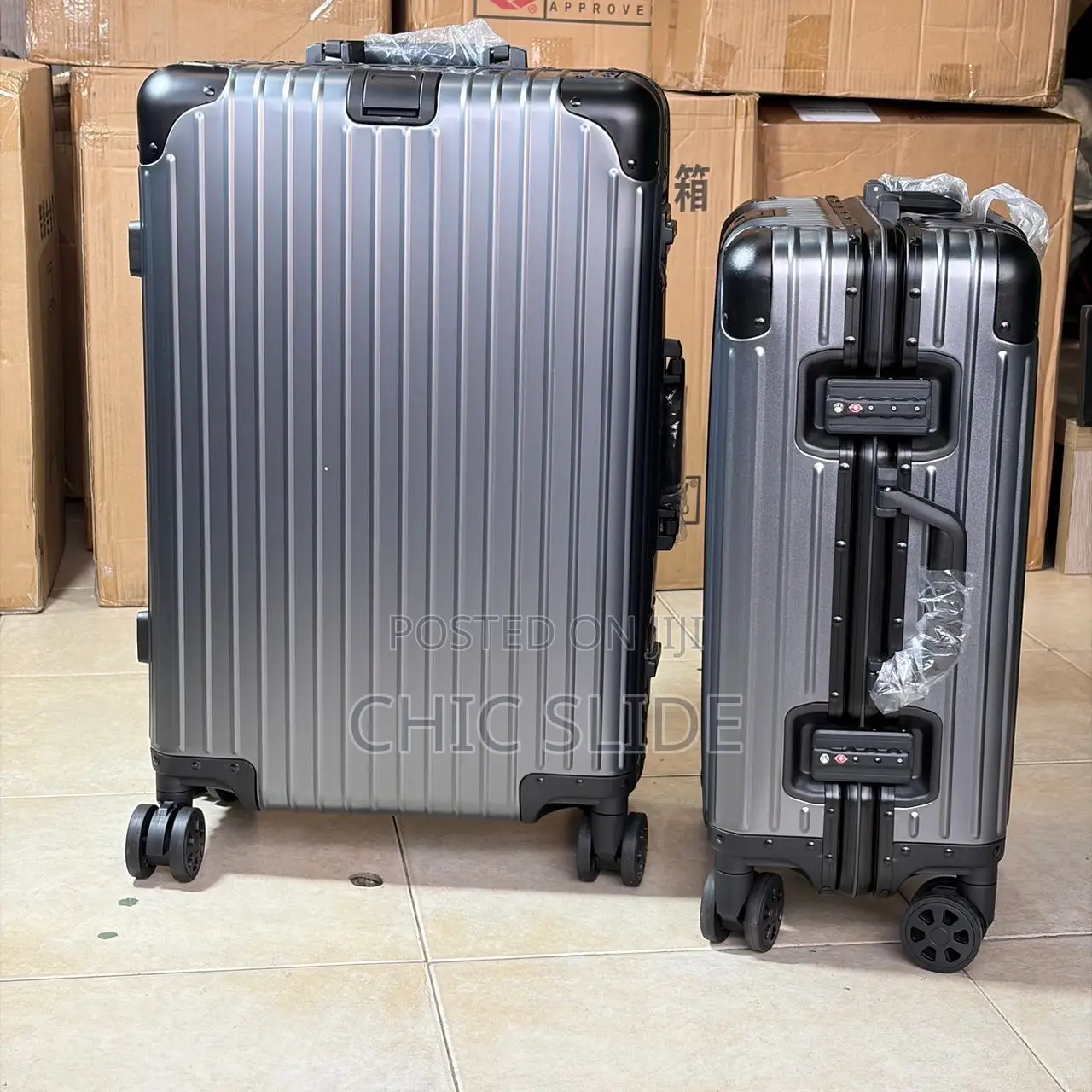 High Quality Aluminum Travel Set