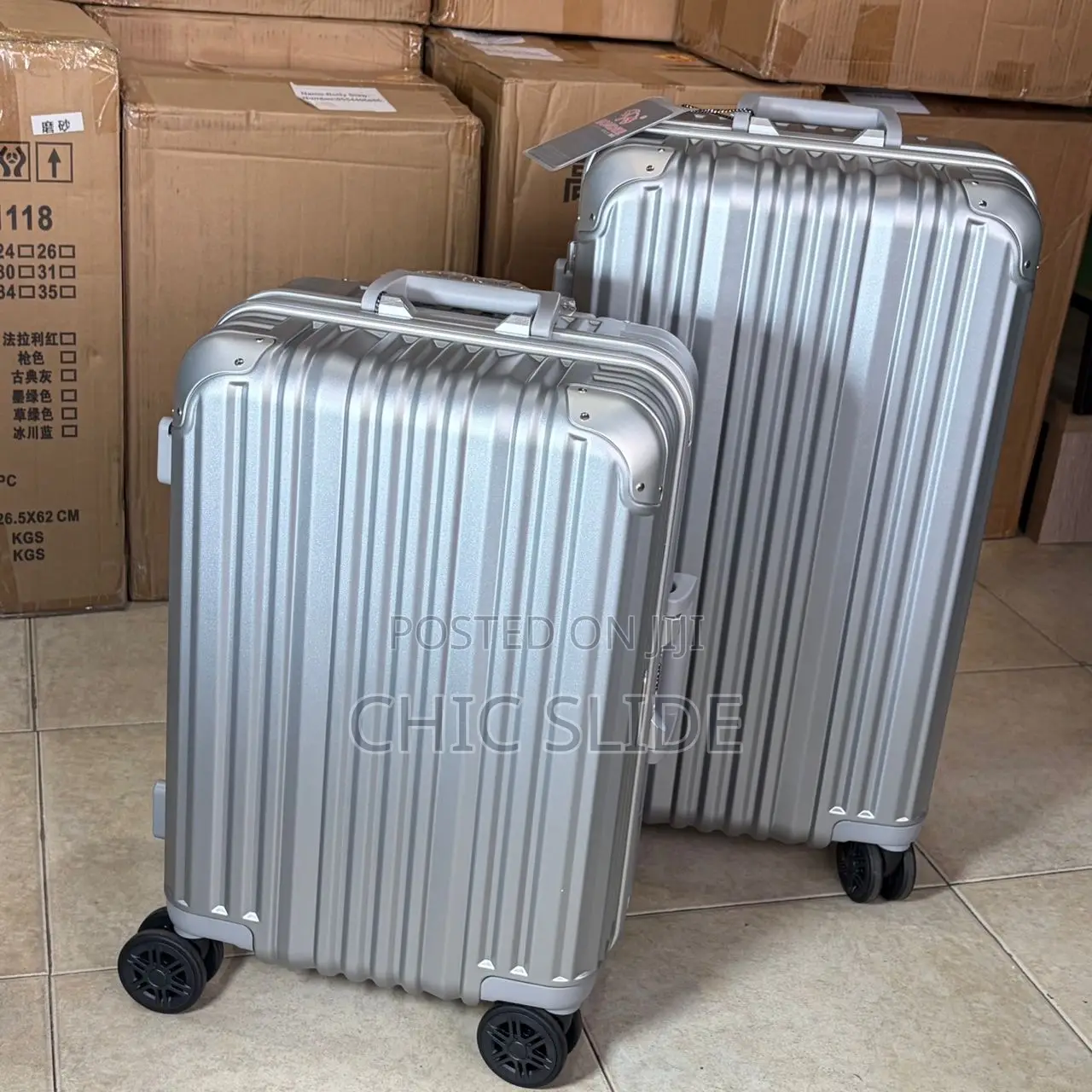 High Quality Aluminum Travel Set