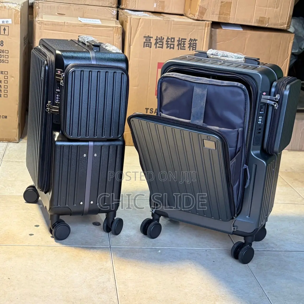 Smart Open on Luggage