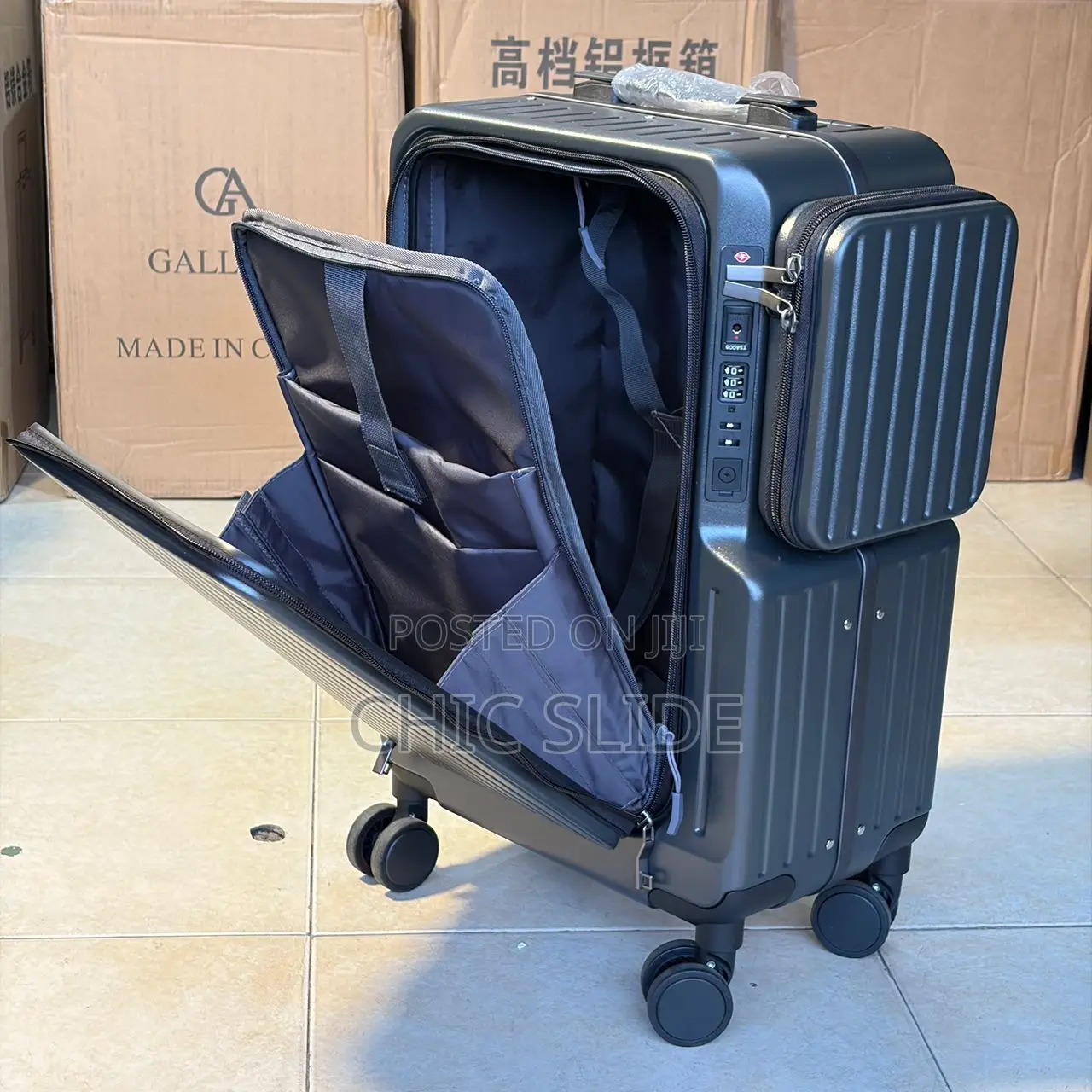 Smart Open on Luggage