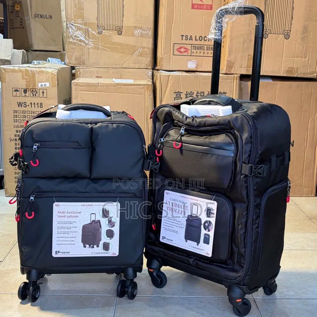 Backpack Trolley Suitcase
